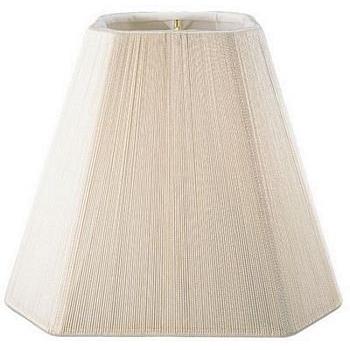 Square Cut Corner Silk String Shade with Hand Sewn Soft Lining :: Lamp  Shades :: Brown's Lampshades